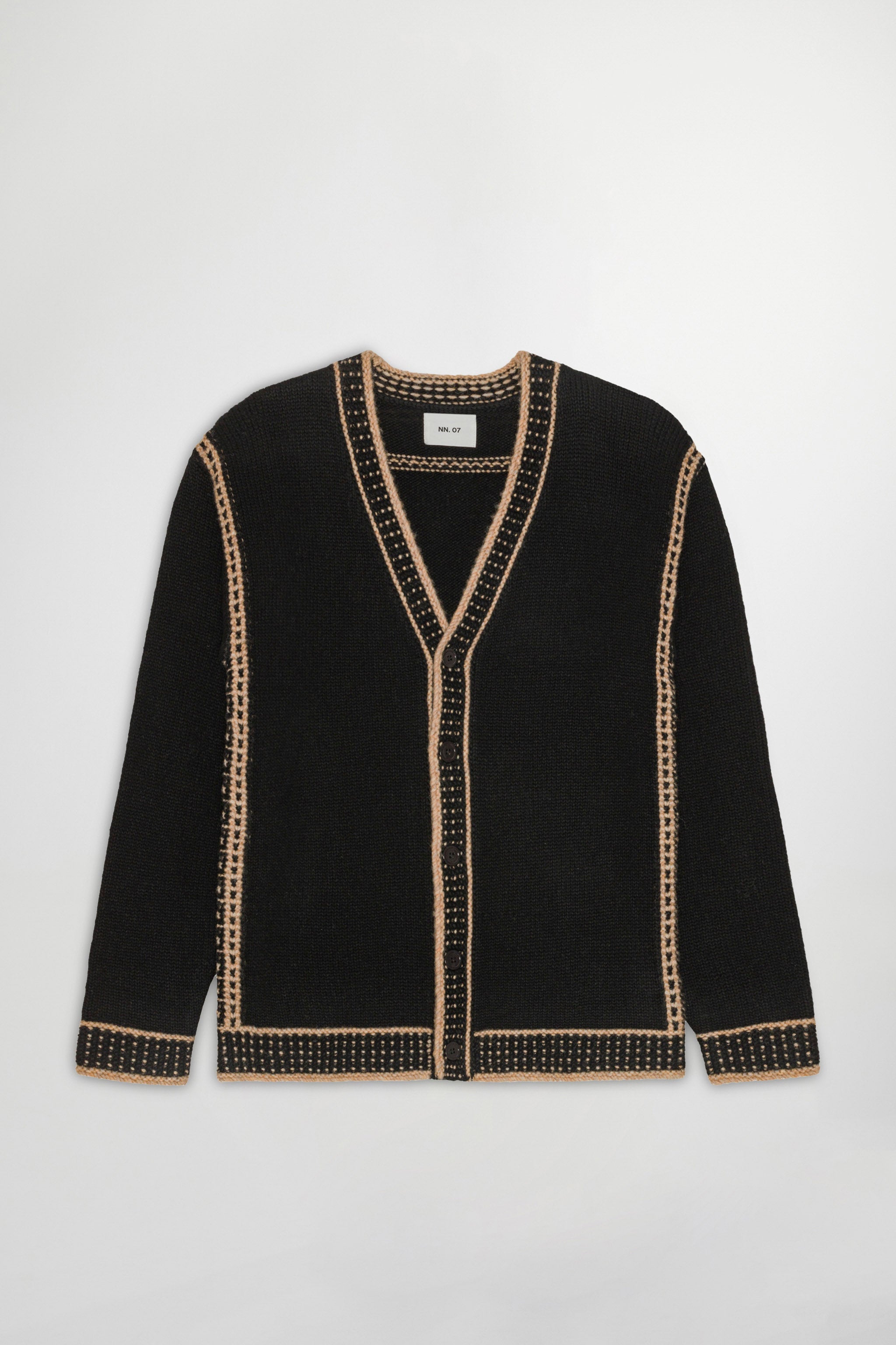 NN07 August Wool Blend Cardigan 60037