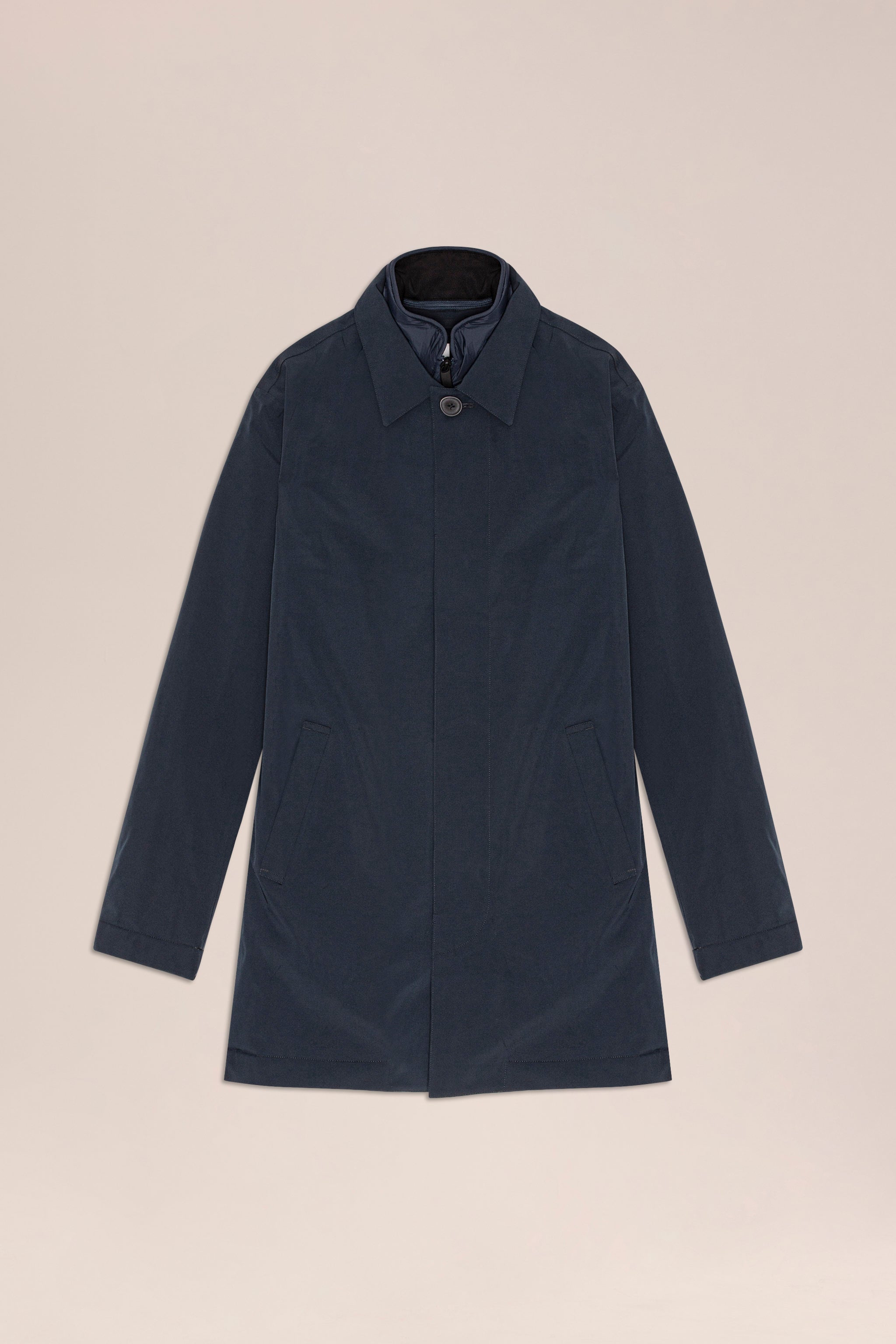 NN.07 Blake Technical PrimaLoft® Coat 8240 - Navy Blue