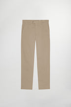 NN07 Wilhelm Khaki Beige Tailored Fit Chino 1010