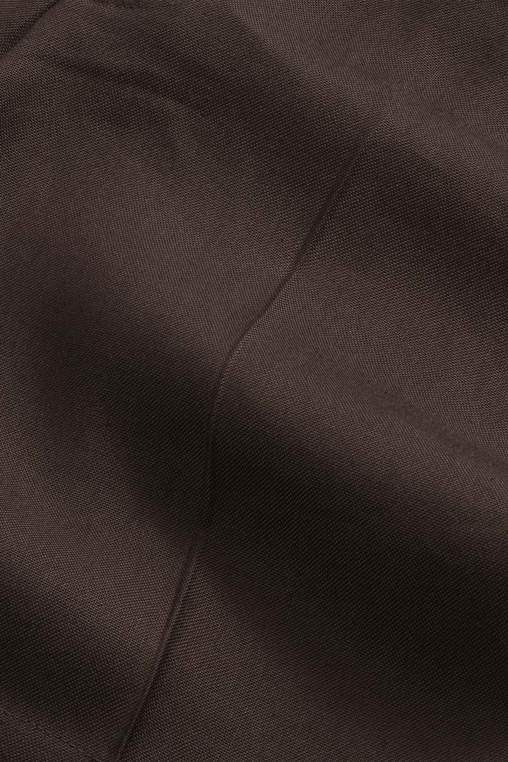 NN.07 Billie Panama Shorts 1808 - Deep Truffle