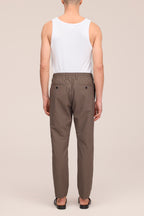 NN.07 Billie Seersucker Trousers 10038 - Mable Husk