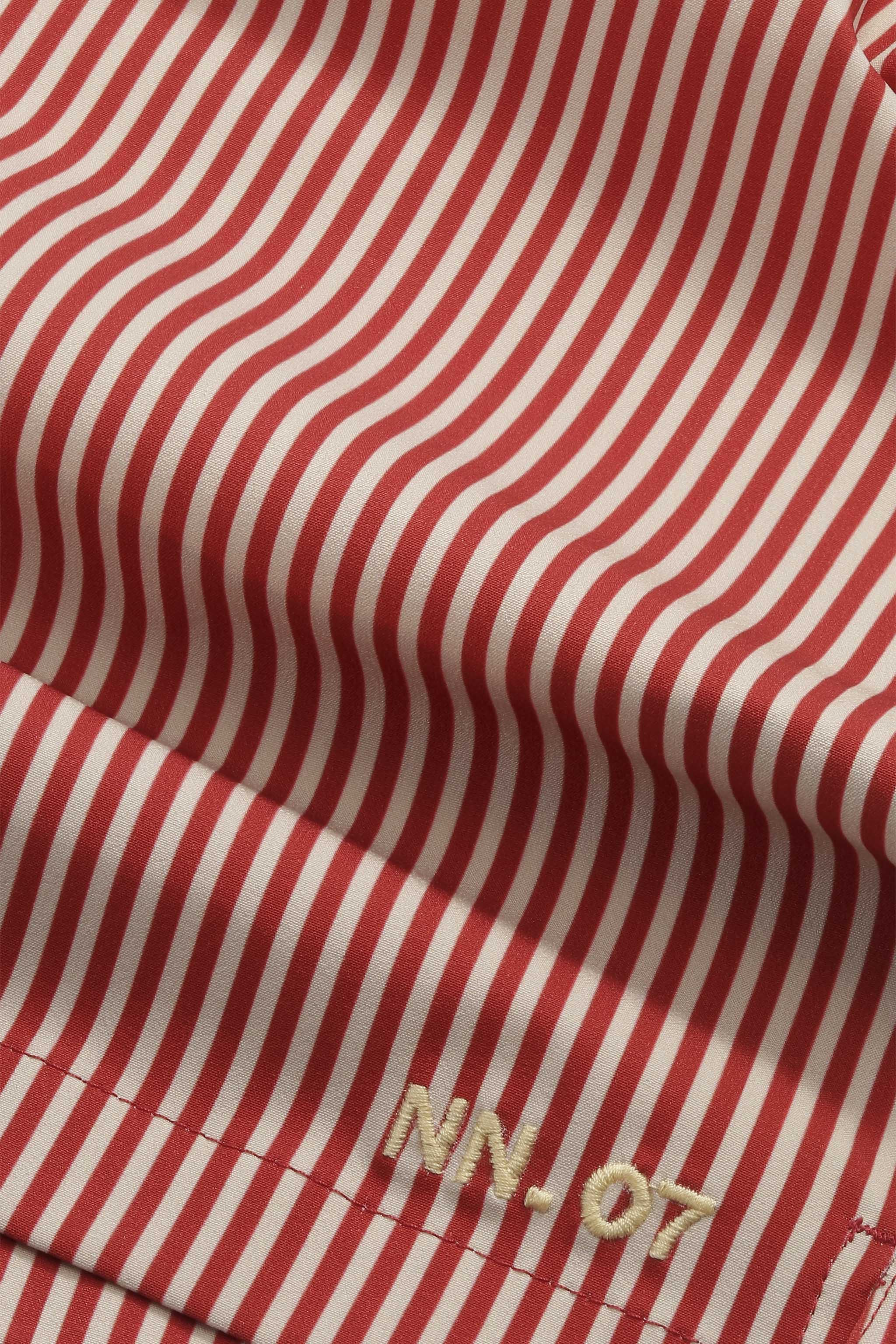 NN.07 Holiday Swim Shorts 10039 - Red Stripe