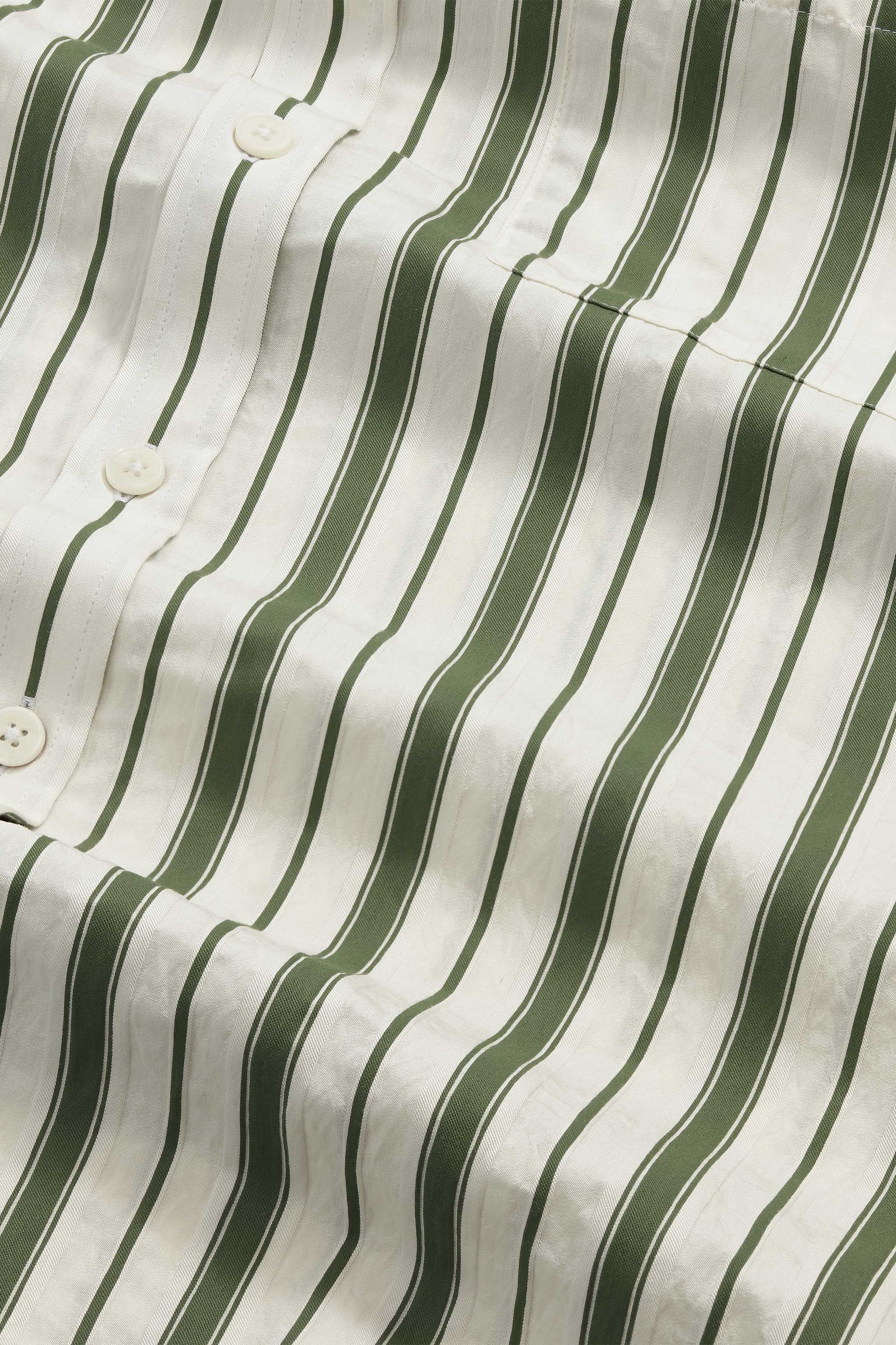 NN.07 Deon Long Sleeve Striped Shirt 50039 - 343 Capers