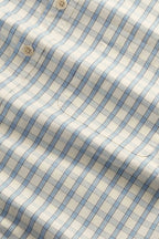 NN.07 Deon Check Shirt 50035 - Ecru Check