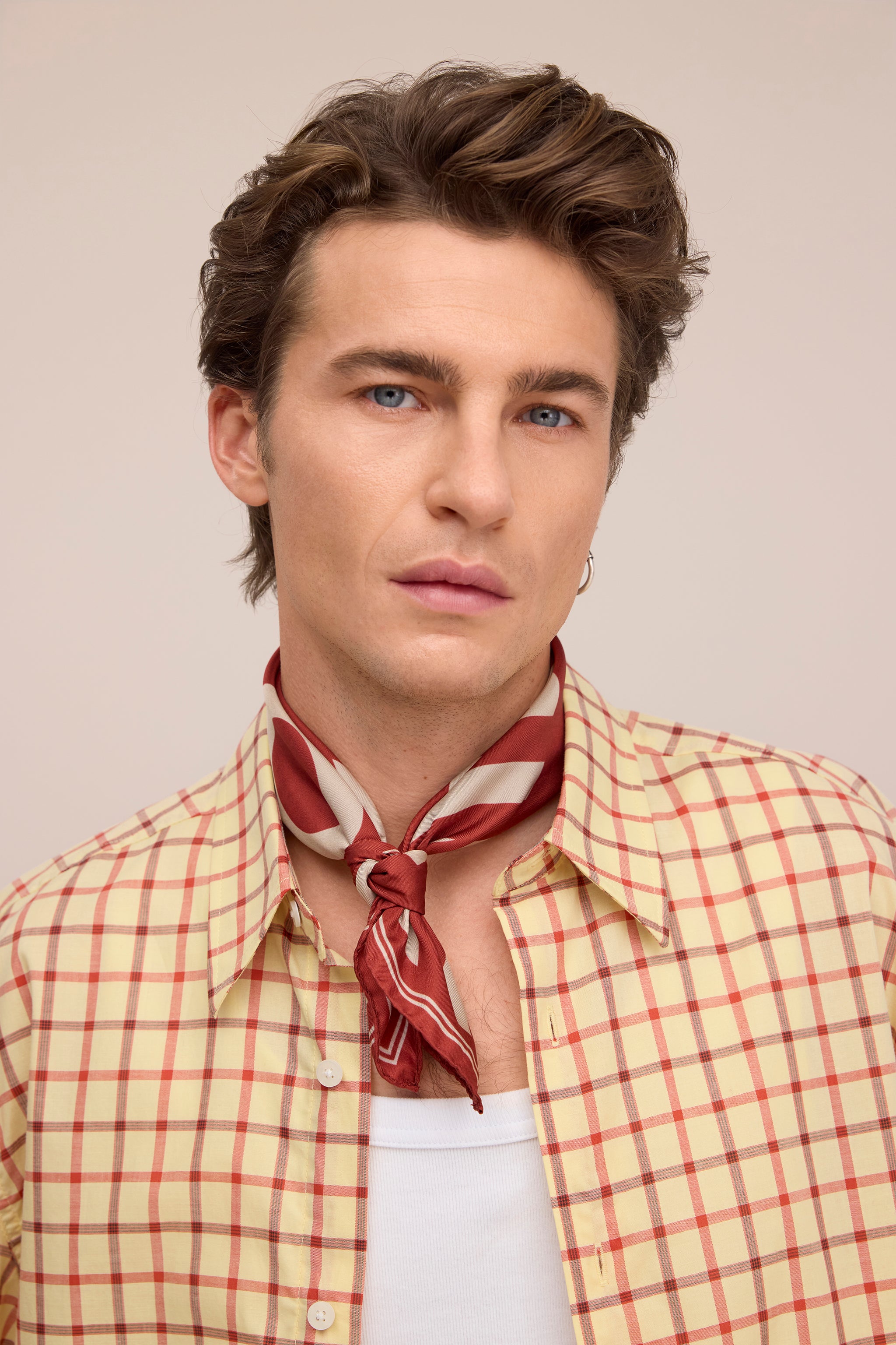 NN07 Tact Silk Scarf 90032