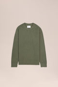 NN.07 Kevin Ribbed Sweater 6600 - Capers