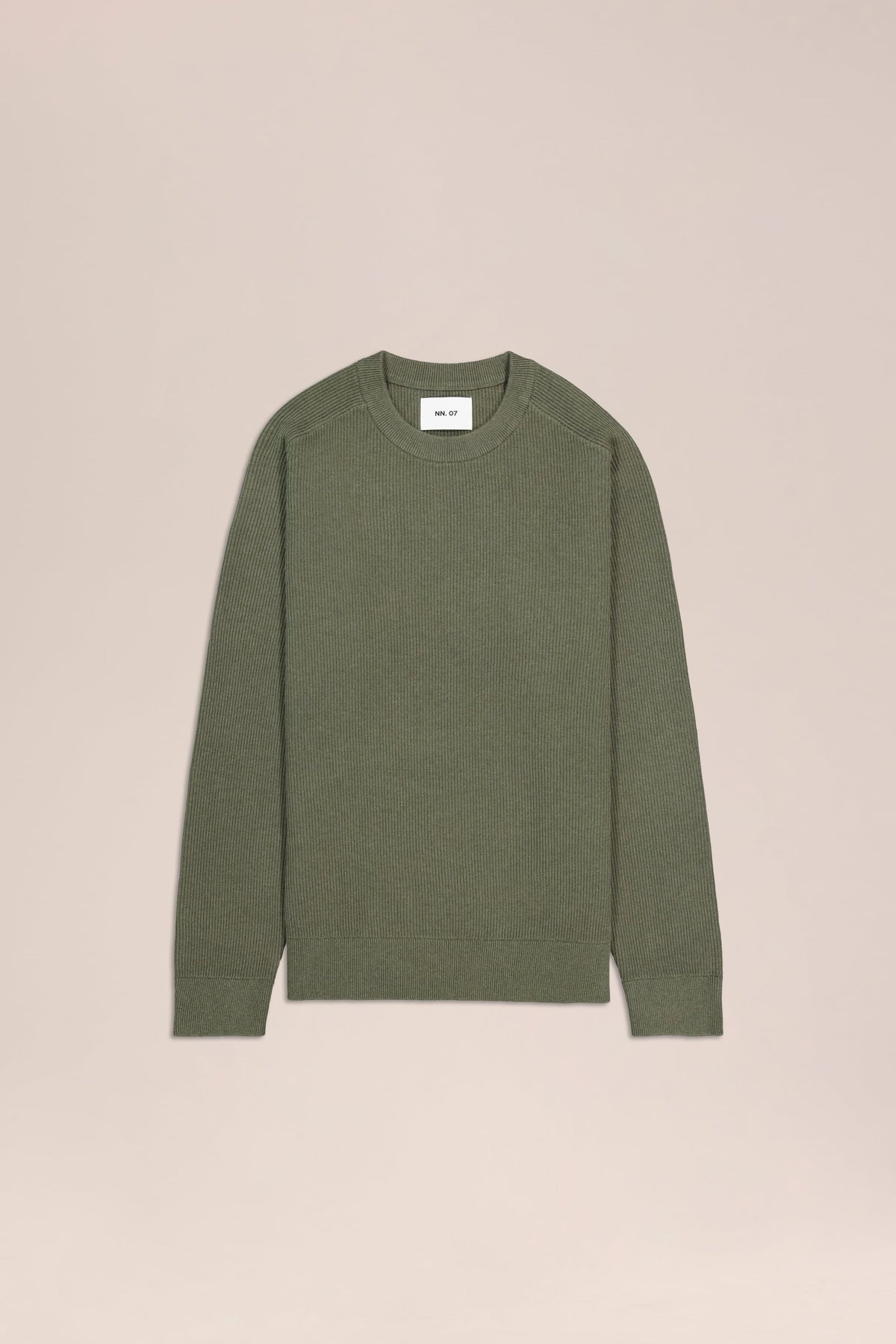 NN.07 Kevin Ribbed Sweater 6600 - Capers