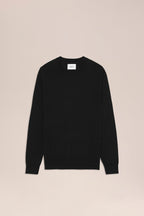 NN.07 Ted Lightweight Wool Sweater 6605 - Black