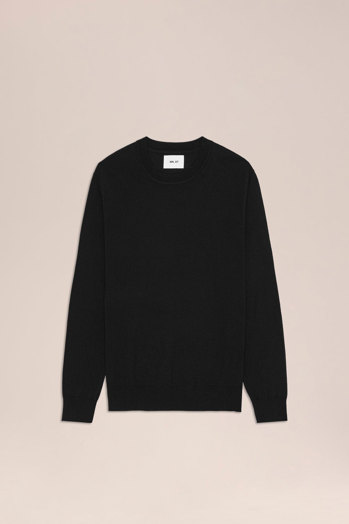 NN.07 Ted Lightweight Wool Sweater 6605 - Black