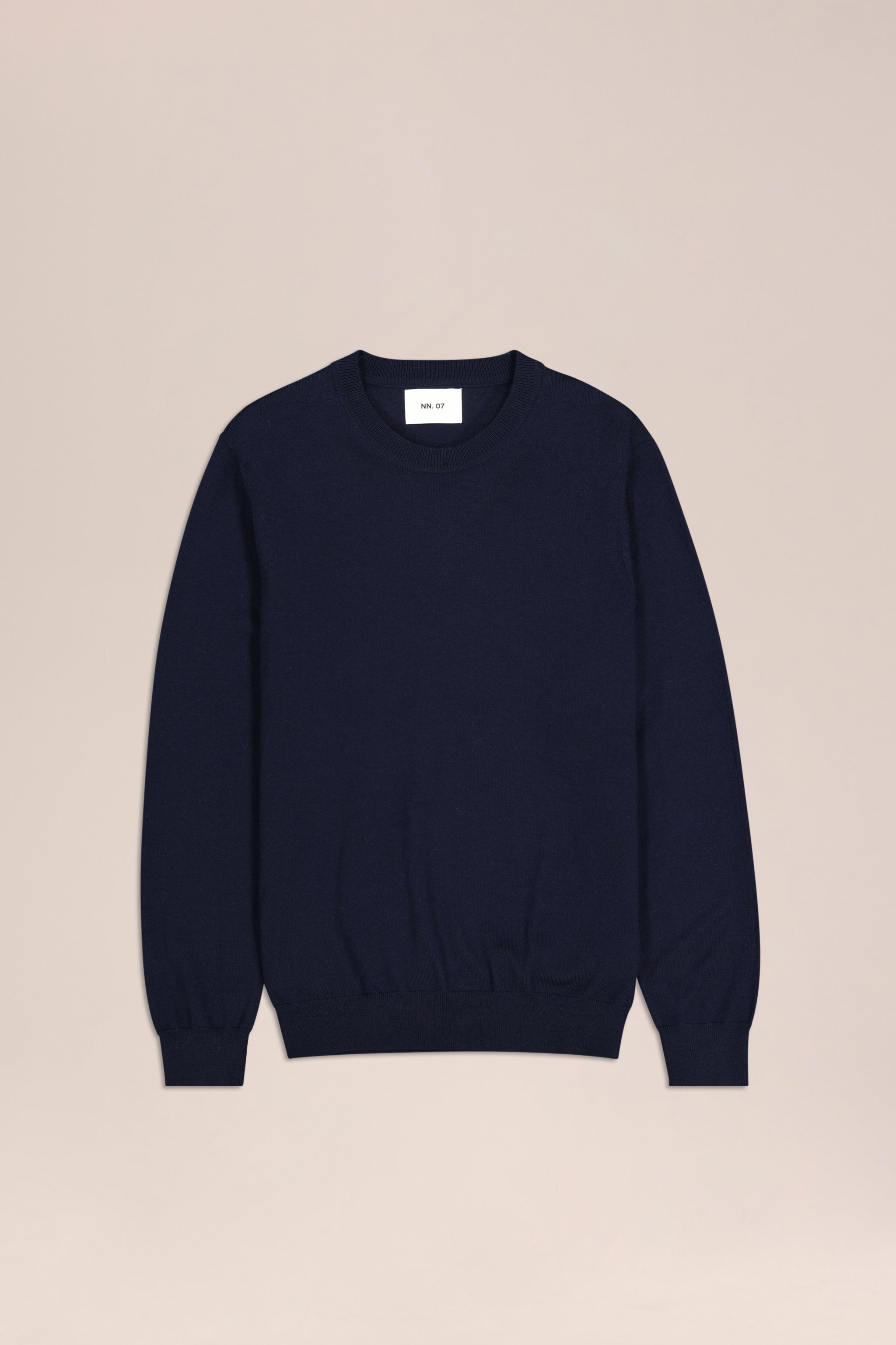 NN.07 Ted Lightweight Wool Sweater 6605 - Navy Blue