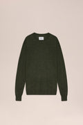 NN.07 Ted Lightweight Wool Sweater 6605 - Dark Army