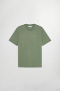 NN.07 Adam Embroidered Pima Cotton T-Shirt 3209 - Sea Spray