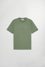 NN.07 Adam Embroidered Pima Cotton T-Shirt 3209 - Sea Spray