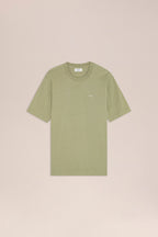 NN.07 Adam Embroided Logo Pima Cotton T-Shirt 3209 - Sage Green