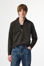 NN07 Harald Half Zip Sweater 6530