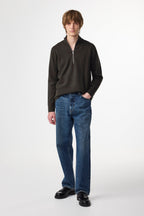 NN07 Harald Half Zip Sweater 6530