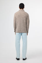 NN07 Carl Half Zip Wool Knit 6336