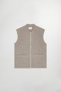 NN07 Boiled Wool Vest 6398