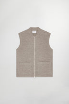 NN07 Boiled Wool Vest 6398