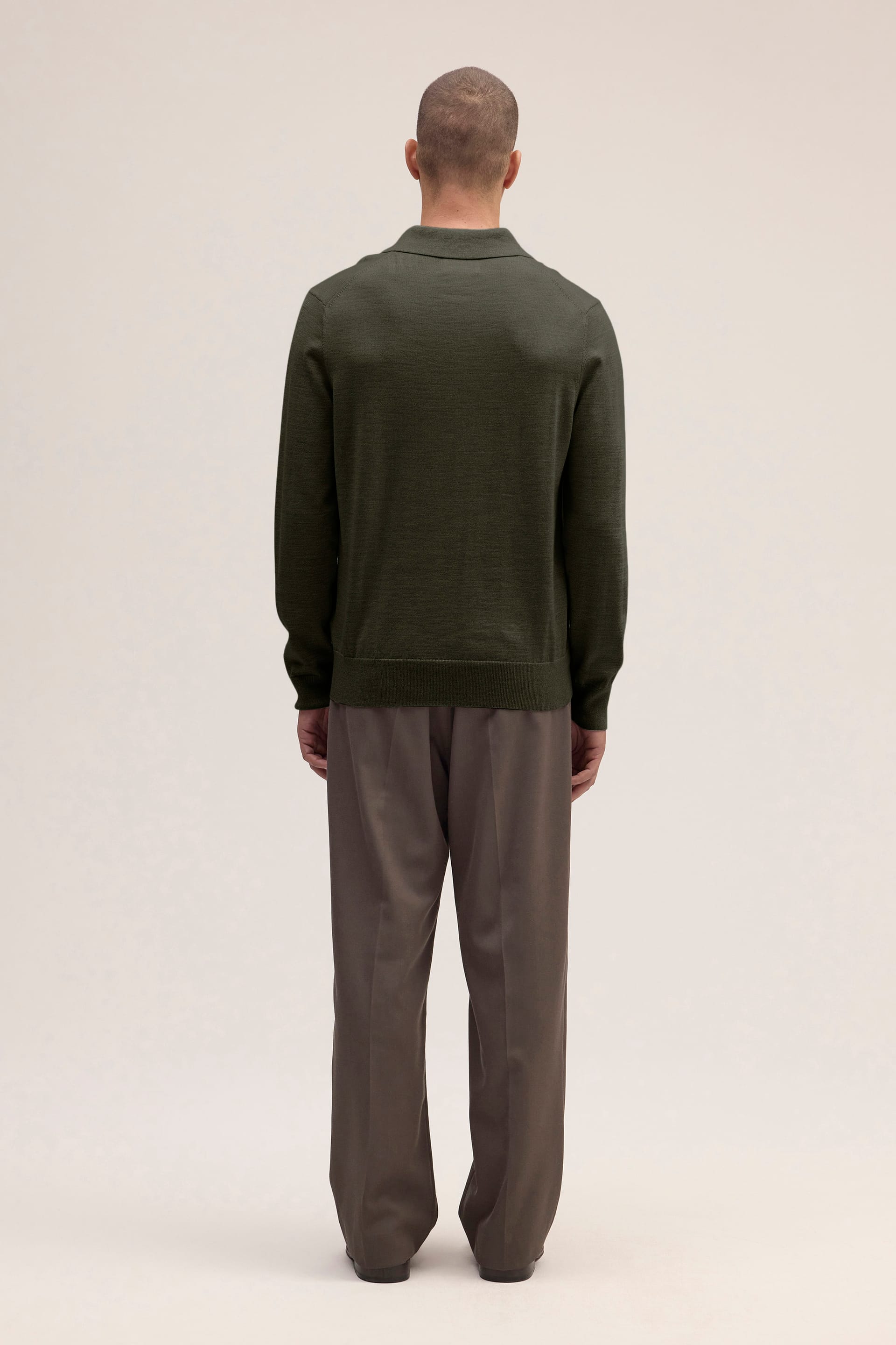 NN07 Emerson Wool Polo 6605