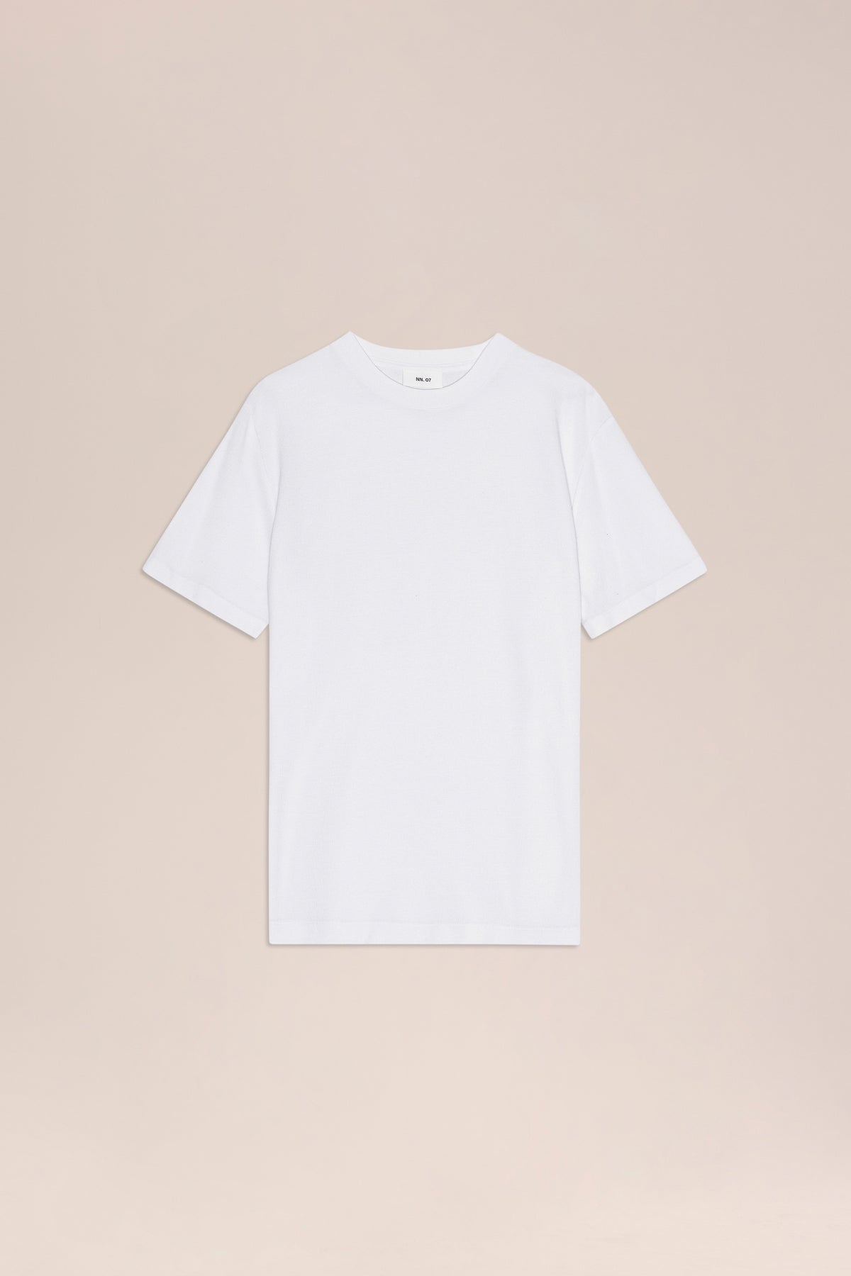 NN.07 Clive Waffle Knit T-Shirt 3323 - White