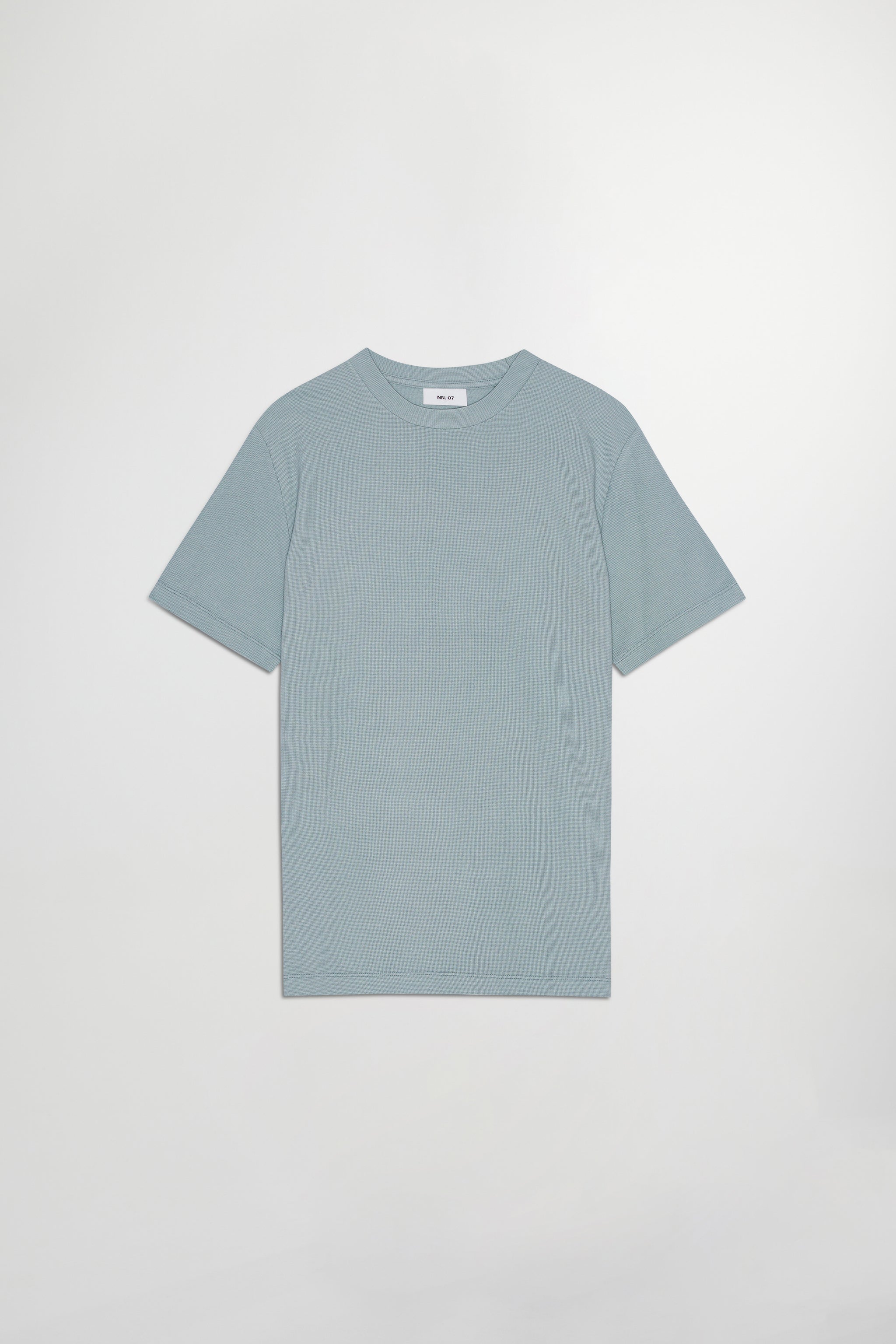 NN07 Clive Waffle Knit T-Shirt 3323