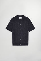 NN07 Thor SS Wool Blend Deep Navy Cardigan 6584