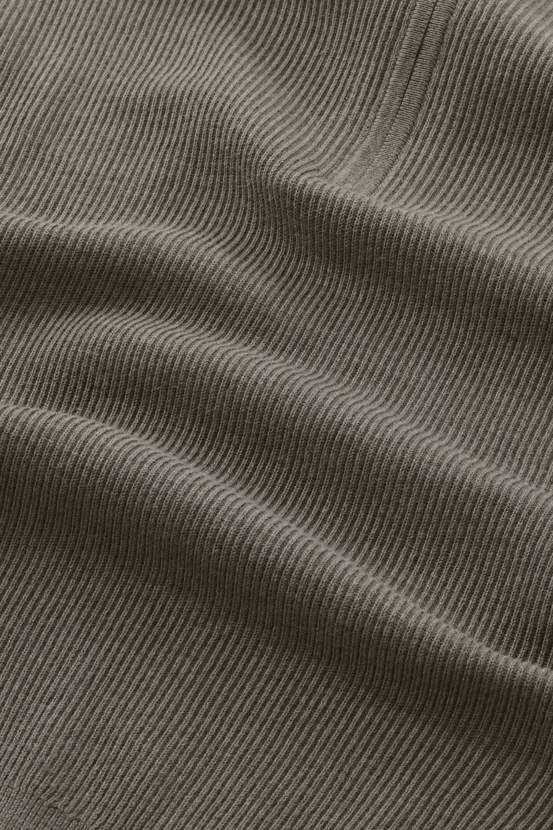 NN.07 Hansie Ribbed Half-Zip Polo 60019 - Capers