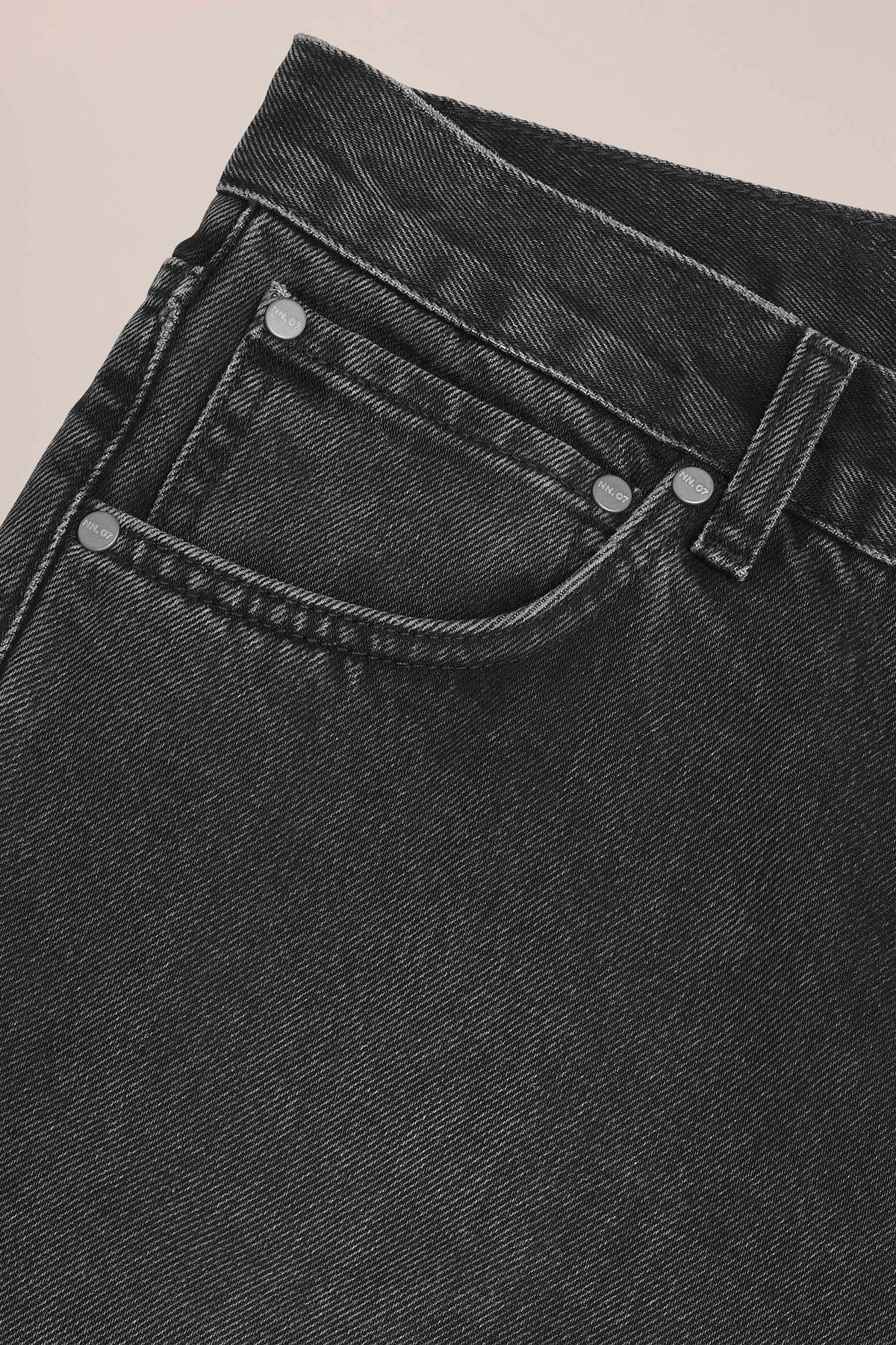 NN.07 Sonny Straight Leg Jeans 1866 - Washed Black