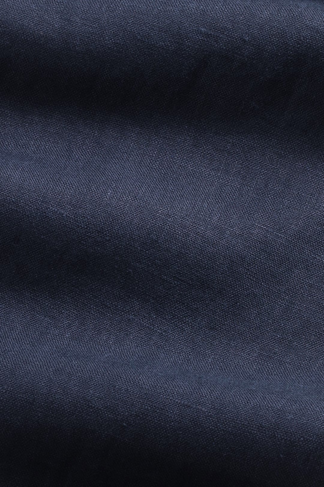 NN.07 Aden Linen Chino Trouser 1454 - Navy Blue