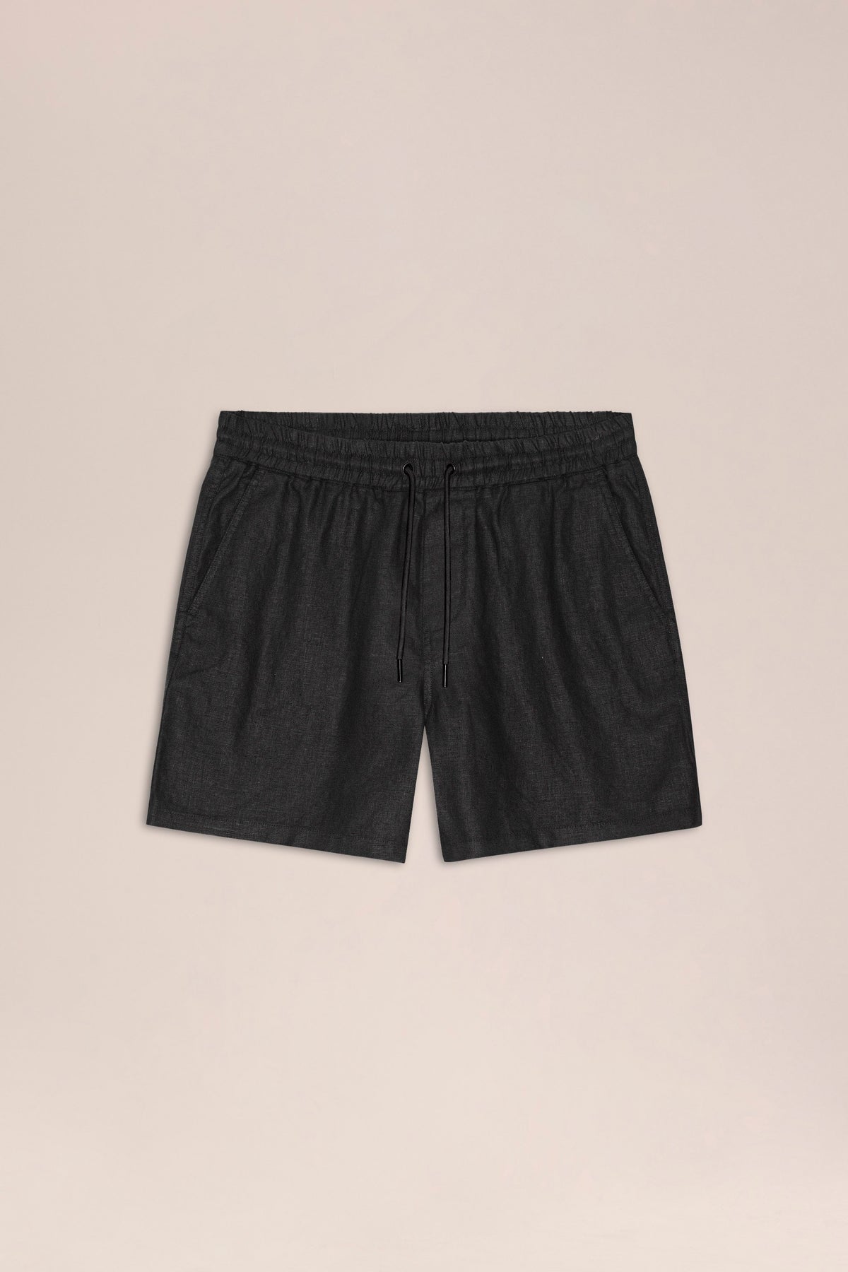NN.07 Gregor Linen Shorts 1454 - Black