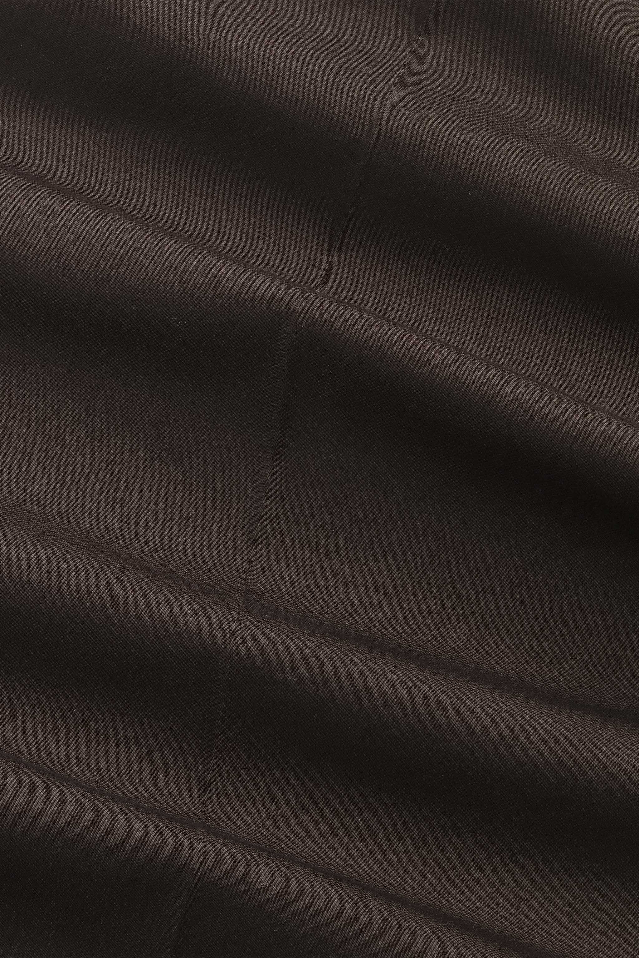 NN.07 Kay Pleated Relaxed Fit Trousers 1420 - Deep Truffle