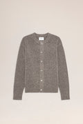 NN.07 Jasper Bouclé Wool Crew Cardigan 6683 - Mable Husk