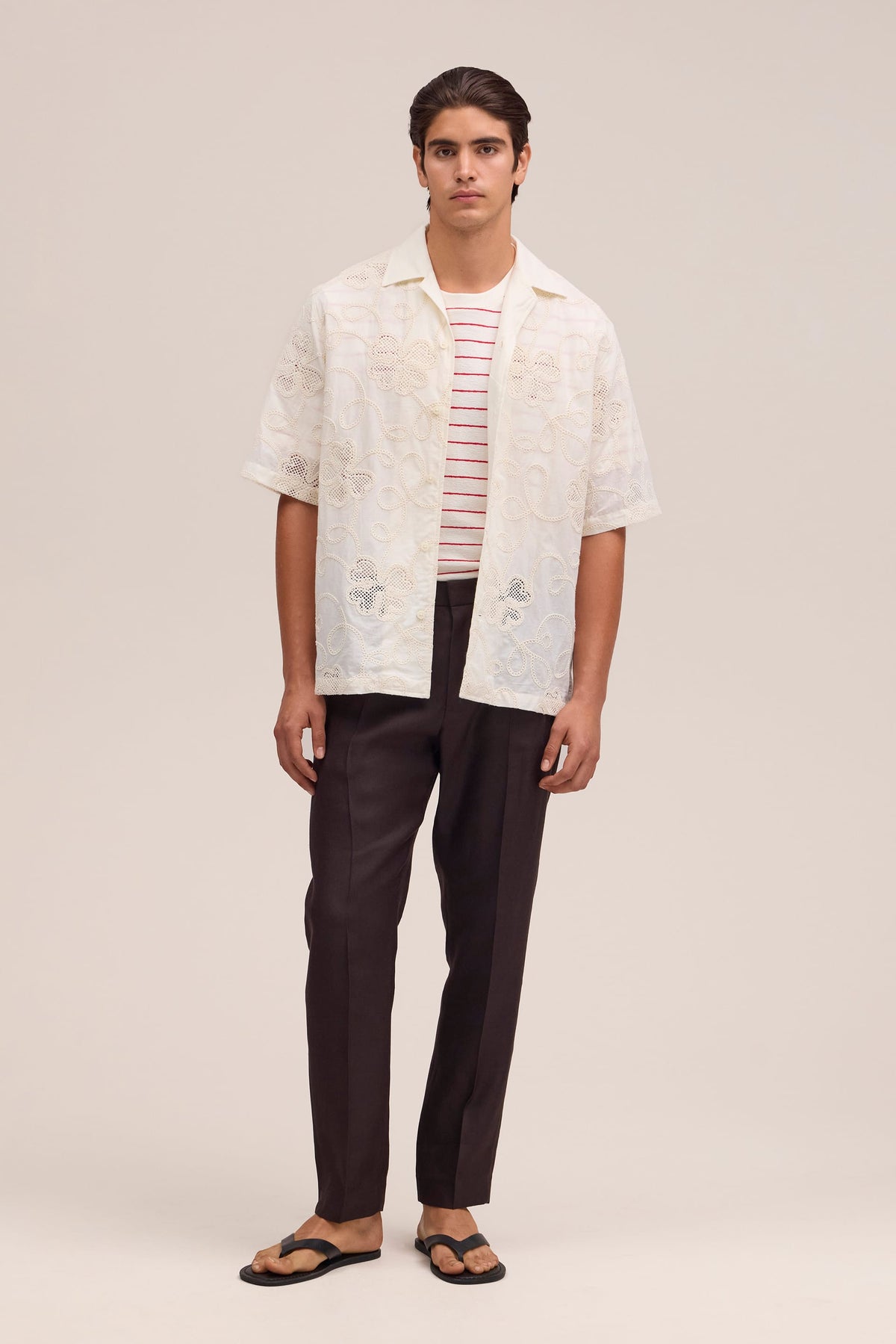 NN.07 Bill Panama Chino Trouser 1808 - Deep Truffle