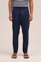 NN.07 Bill Panama Chino Trouser 1808 - Marine Navy