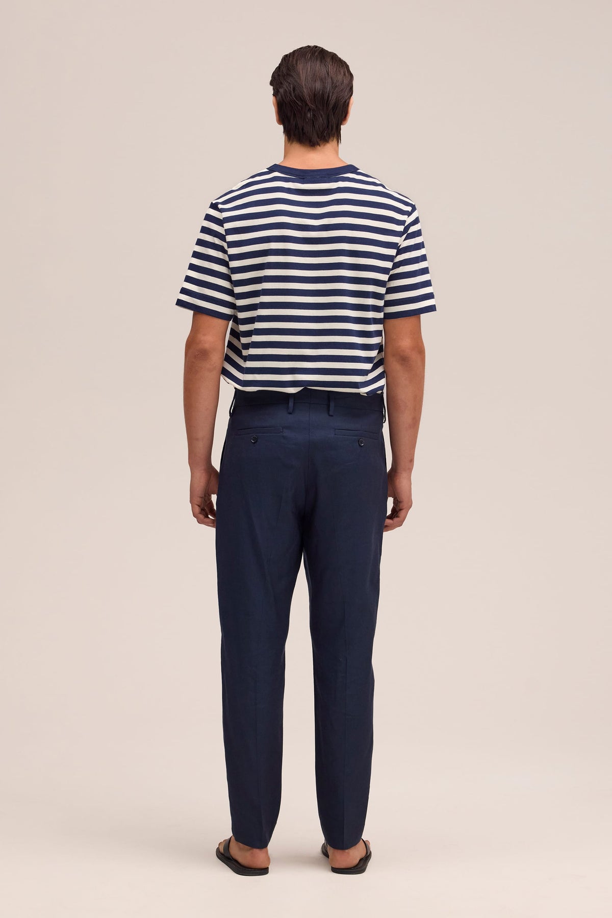 NN.07 Bill Panama Chino Trouser 1808 - Marine Navy
