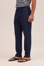 NN.07 Bill Panama Chino Trouser 1808 - Marine Navy