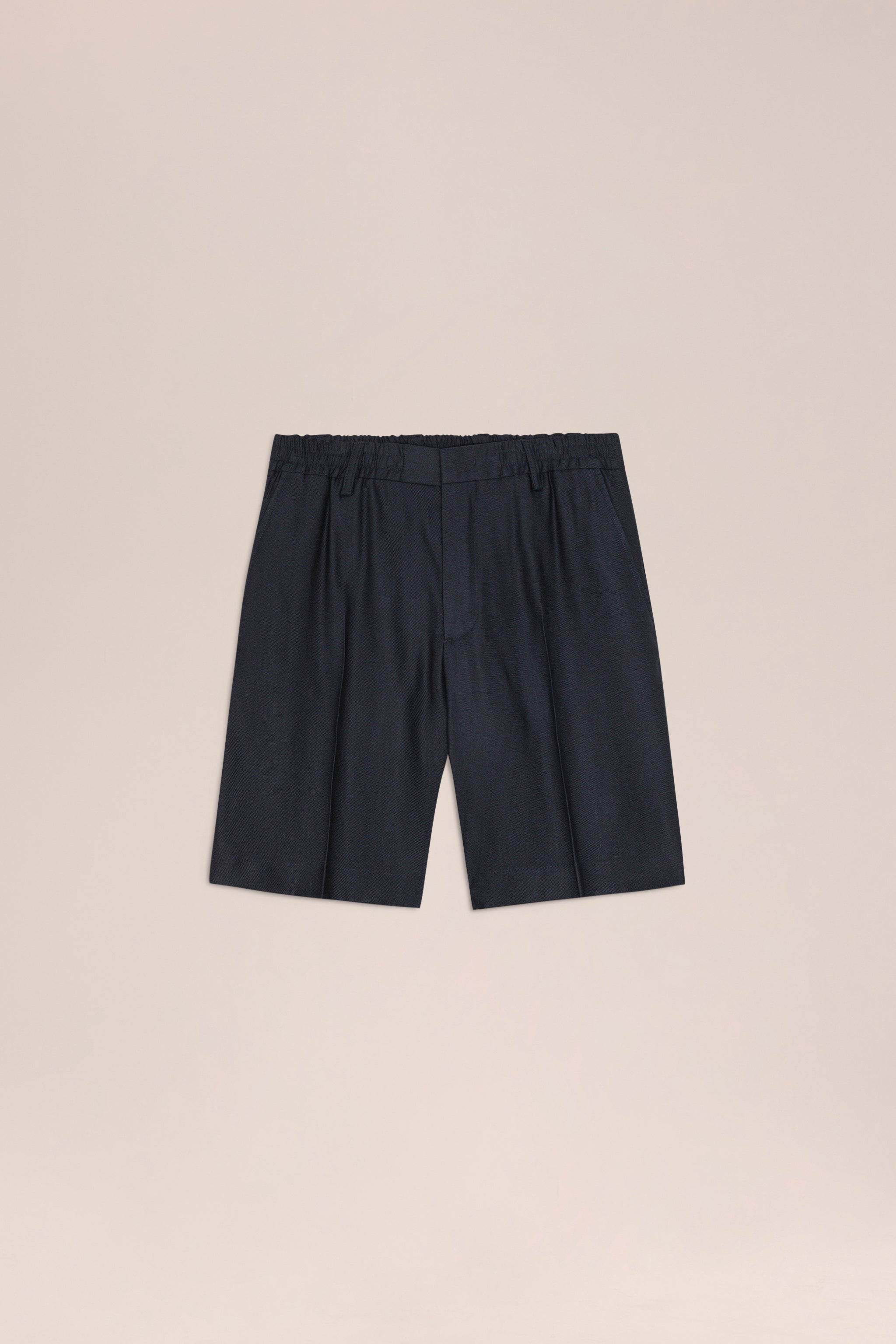 NN.07 Billie Panama Shorts 1808 - Marine Navy