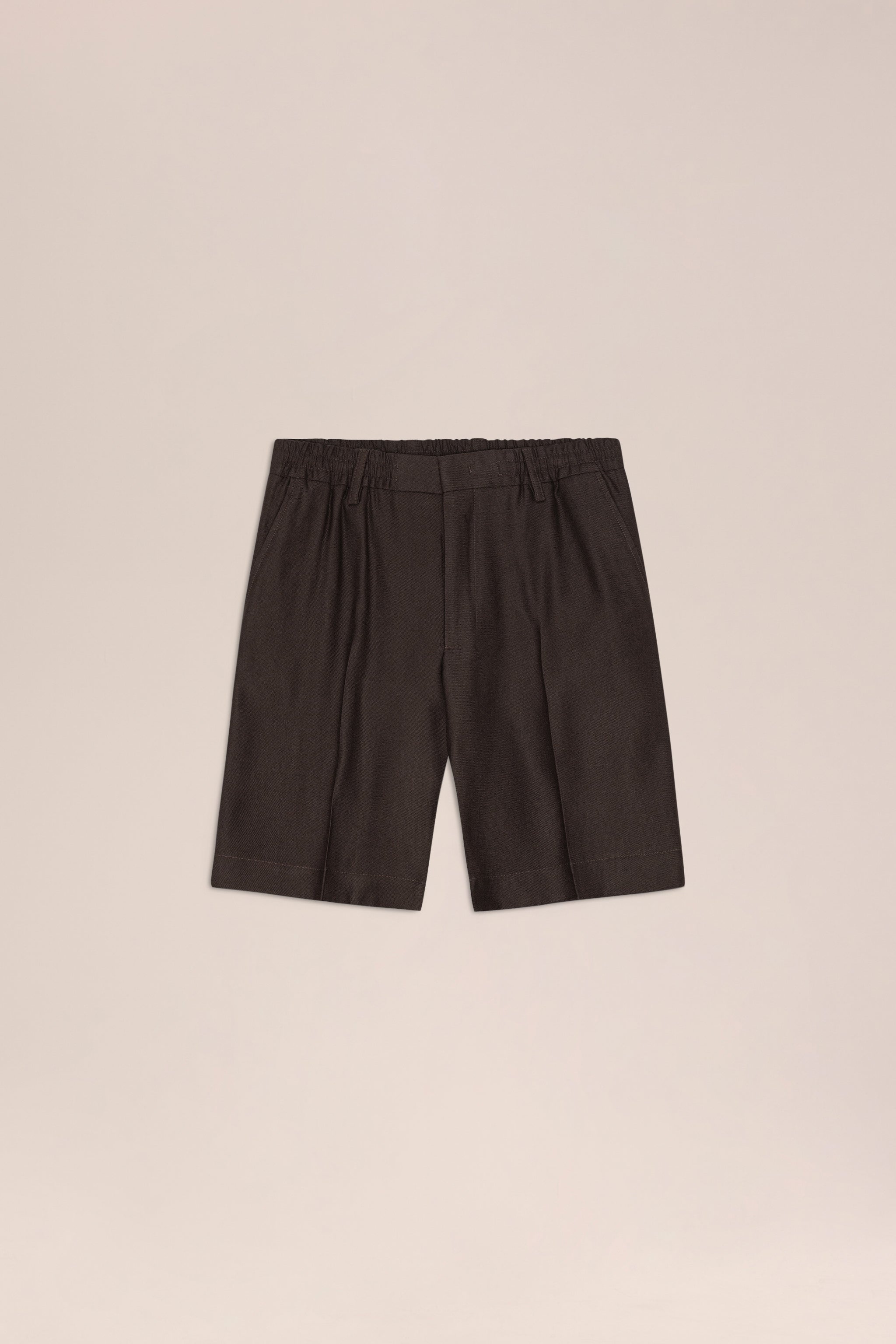 NN.07 Billie Panama Shorts 1808 - Deep Truffle