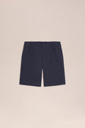 NN.07 Billie Seersucker Shorts 10038 - Navy Blue
