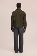 NN.07 Heavy Goat Suede Jacket 80030 - Deep Truffle