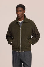 NN.07 Heavy Goat Suede Jacket 80030 - Deep Truffle