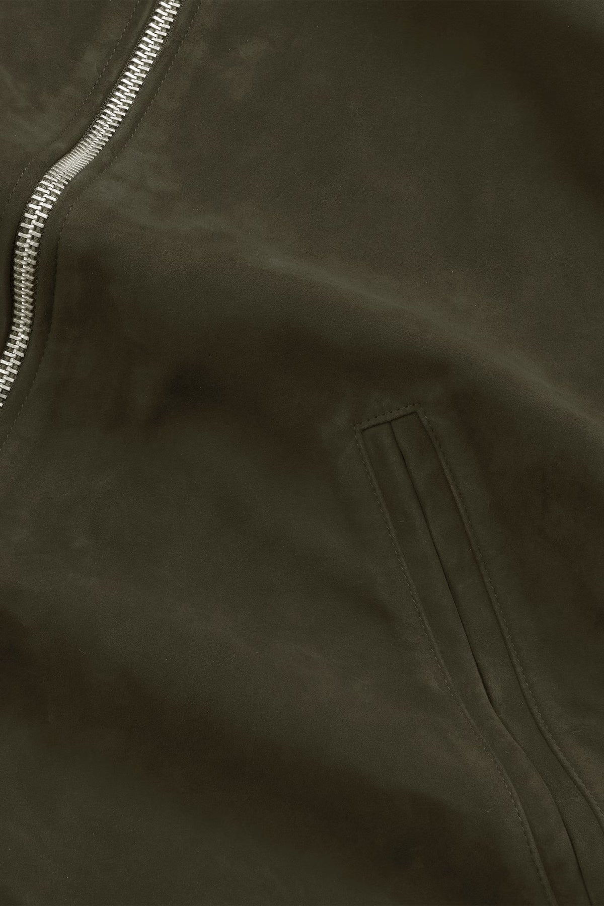 NN.07 Heavy Goat Suede Jacket 80030 - Deep Truffle