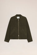 NN.07 Heavy Goat Suede Jacket 80030 - Deep Truffle