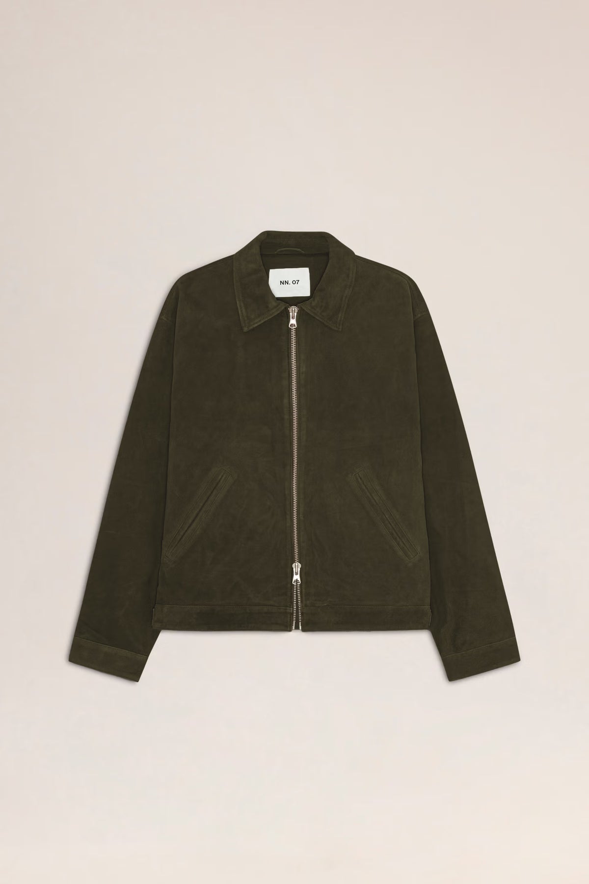 NN.07 Heavy Goat Suede Jacket 80030 - Deep Truffle