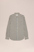 NN.07 Deon Long Sleeve Check Shirt 50037 - Blue Check