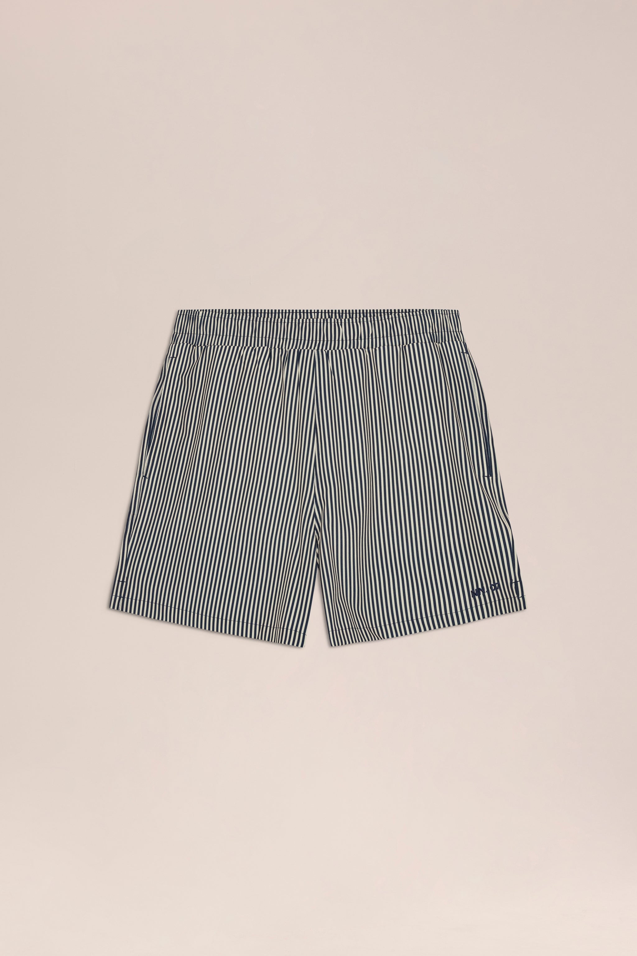 NN.07 Holiday Swim Shorts 10039 - Navy Stripe