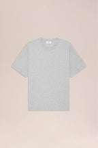 NN.07 Jett Printed Cotton T-Shirt 30026 - Grey Melange