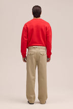 NN.07 Justin Wide Leg Trousers 1420 - Desert Khaki