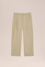 NN.07 Justin Wide Leg Trousers 1420 - Desert Khaki